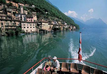 Swiss Lake Locarno Switzerland