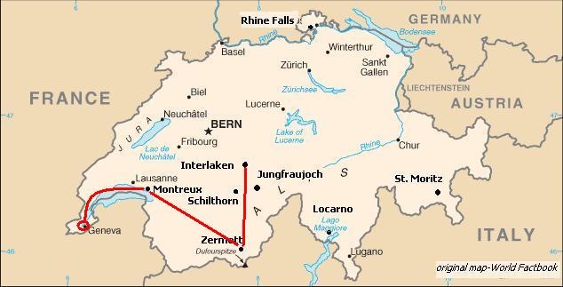 Switzerland itinerary 5 days